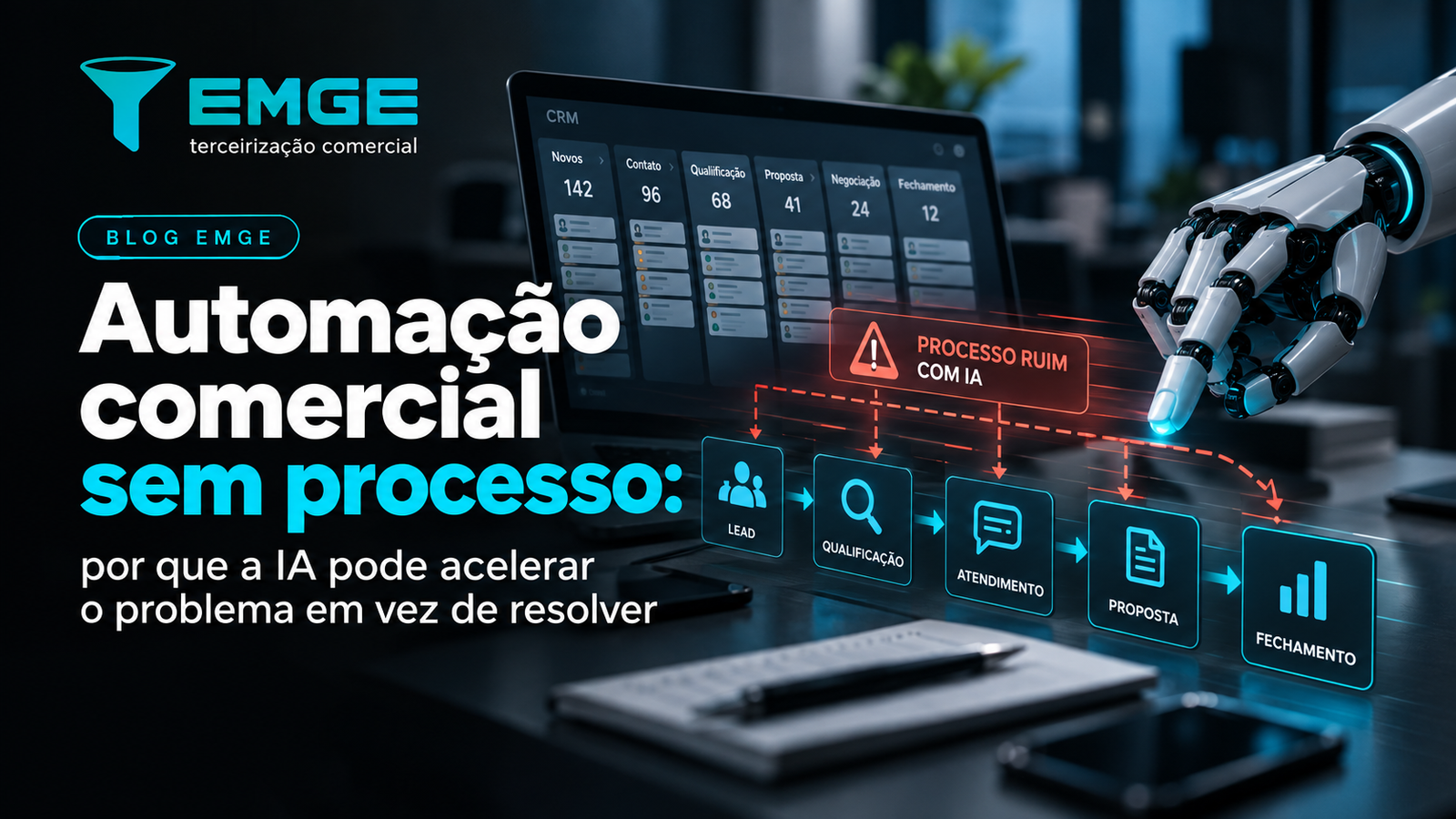 ia automação comercial